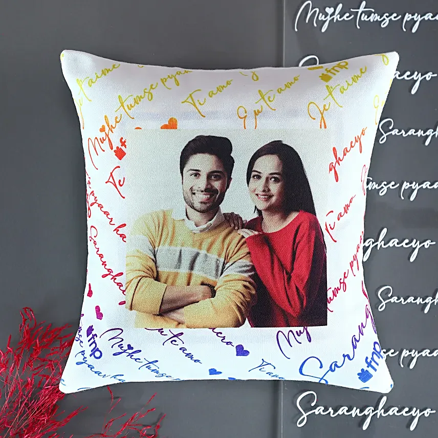 Personalised Love Language Cushion