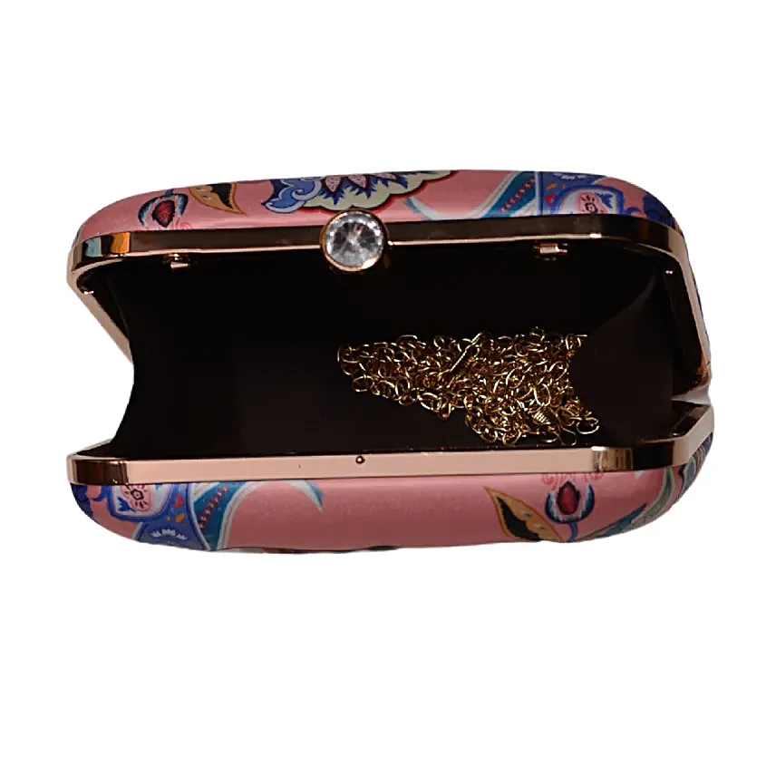 Personalised Love Story Clutch Bag