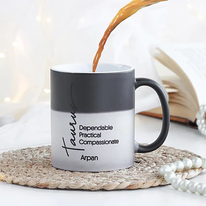 Personalised Magic Mug For Taurean
