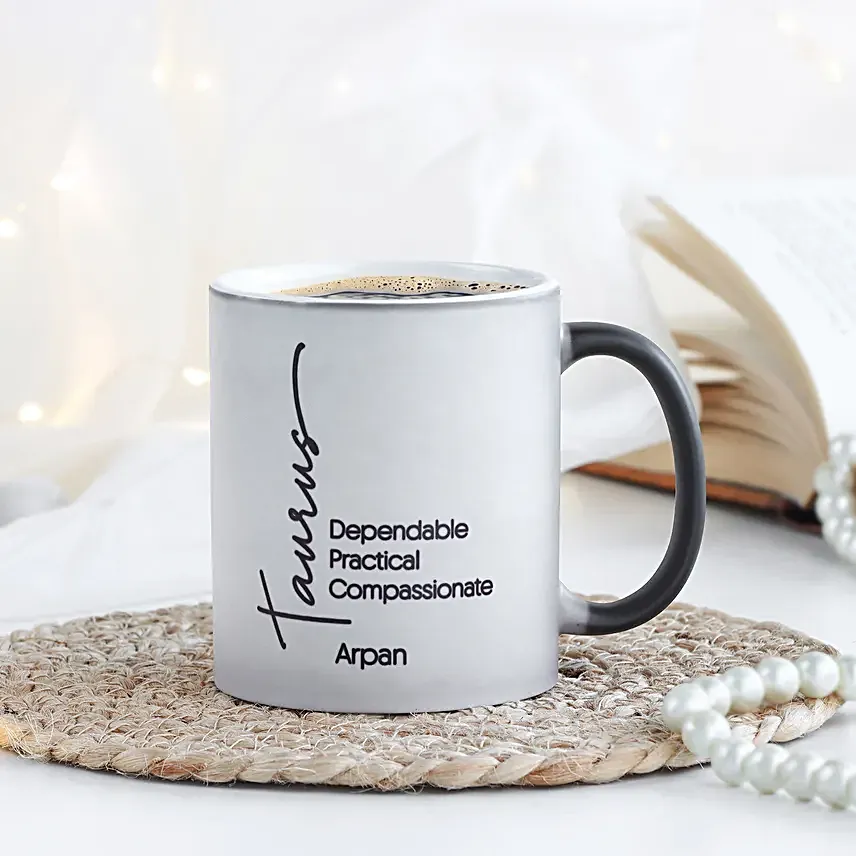 Personalised Magic Mug For Taurean
