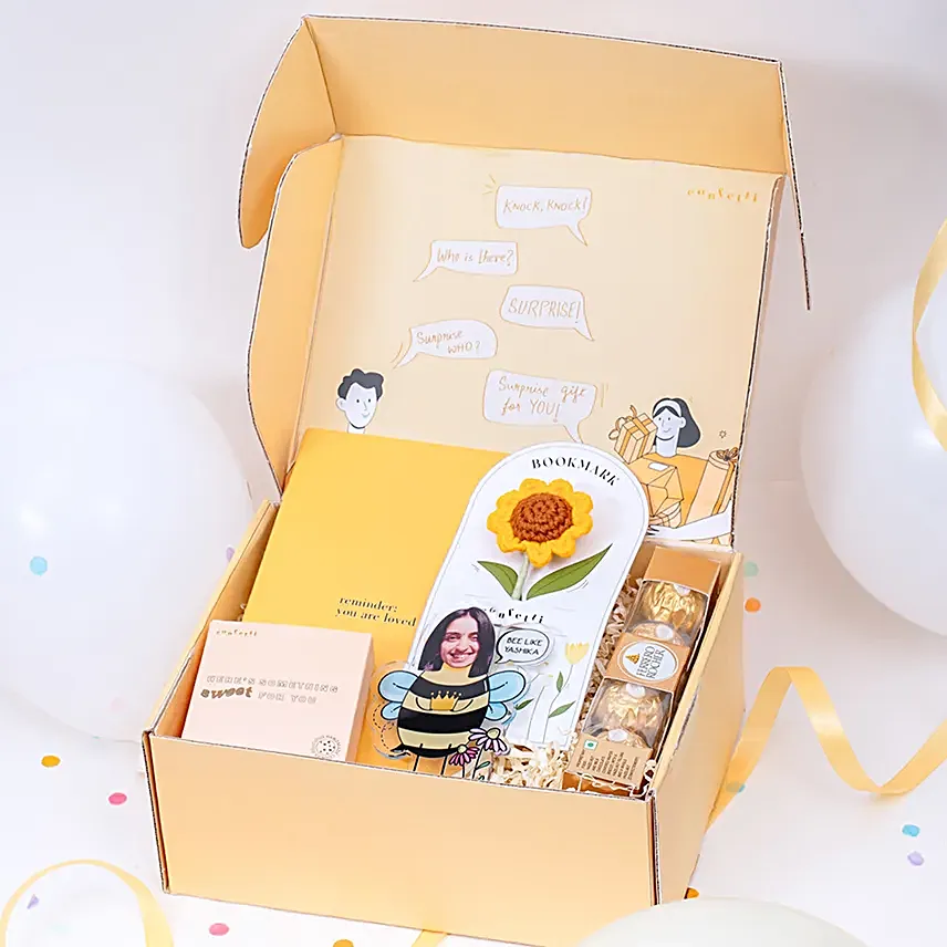 Personalised Main Character Birthday Hamper