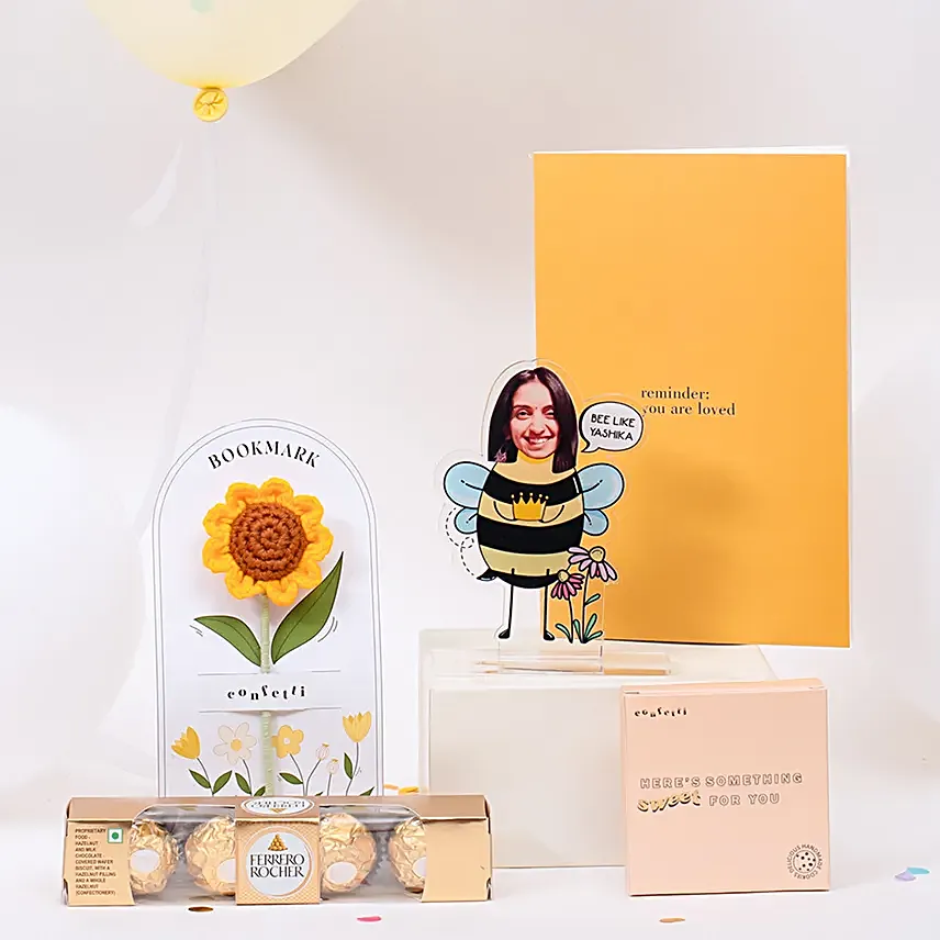 Personalised Main Character Birthday Hamper