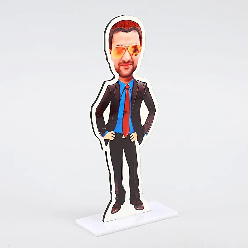 Online Personalised Man Caricature