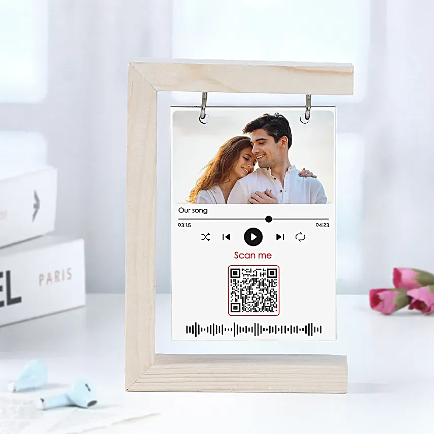 Personalised Melodic Hanging Frame