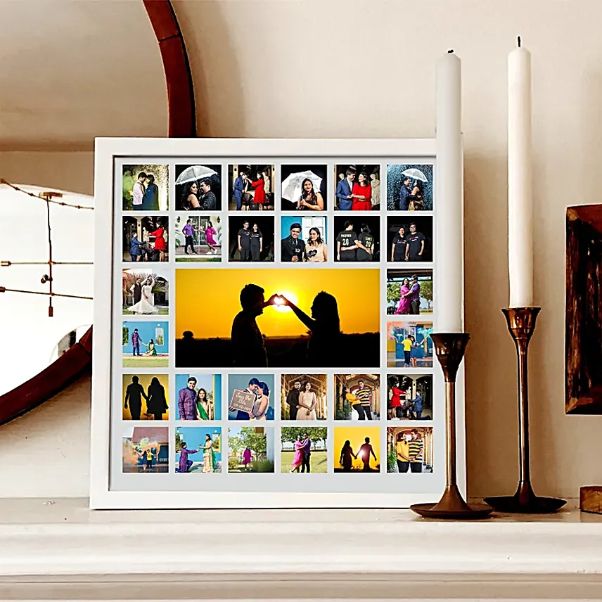 Personalised Memory Lane Collage Photo Frame