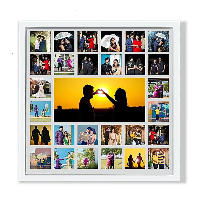 Personalised Memory Lane Collage Photo Frame