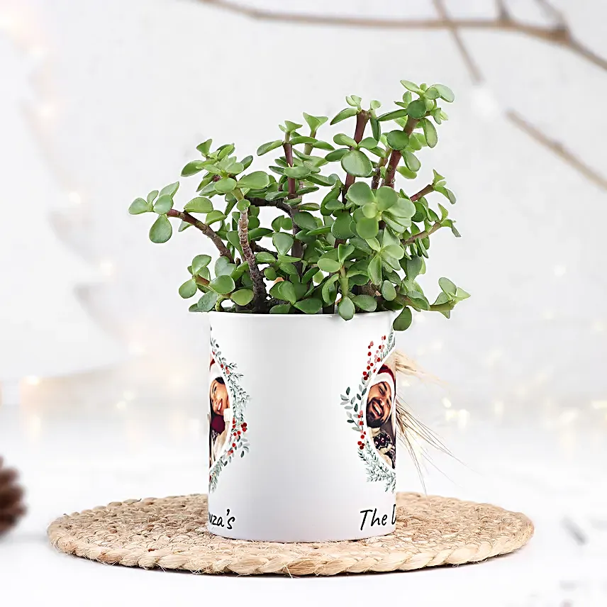 Personalised Merry Mug N Jade Delight