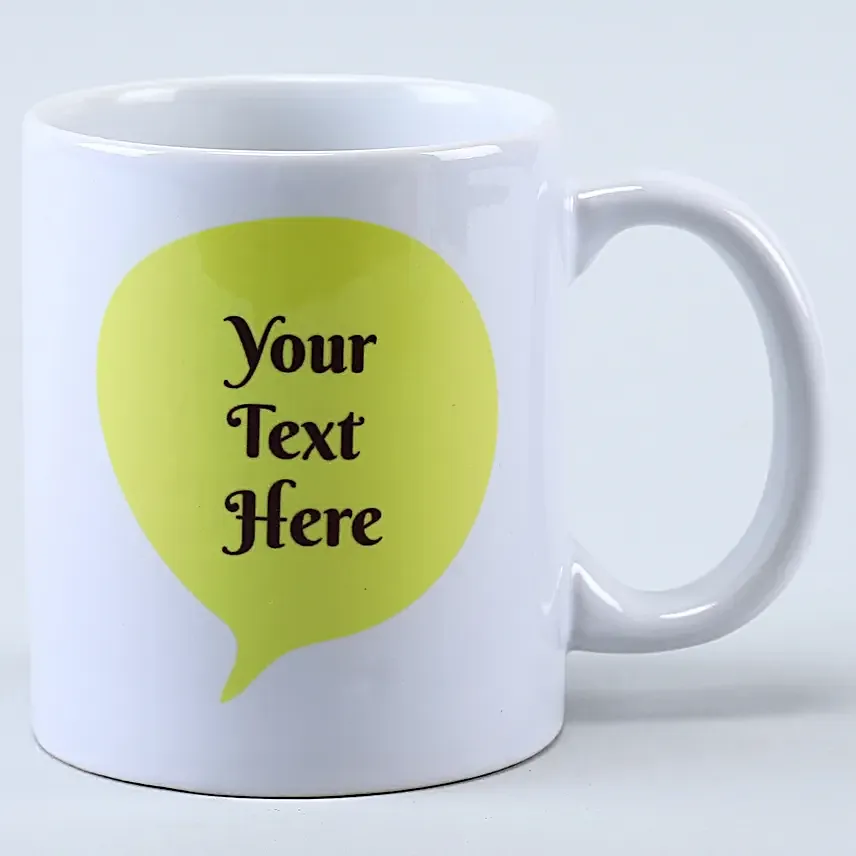 Personalised Message Mug