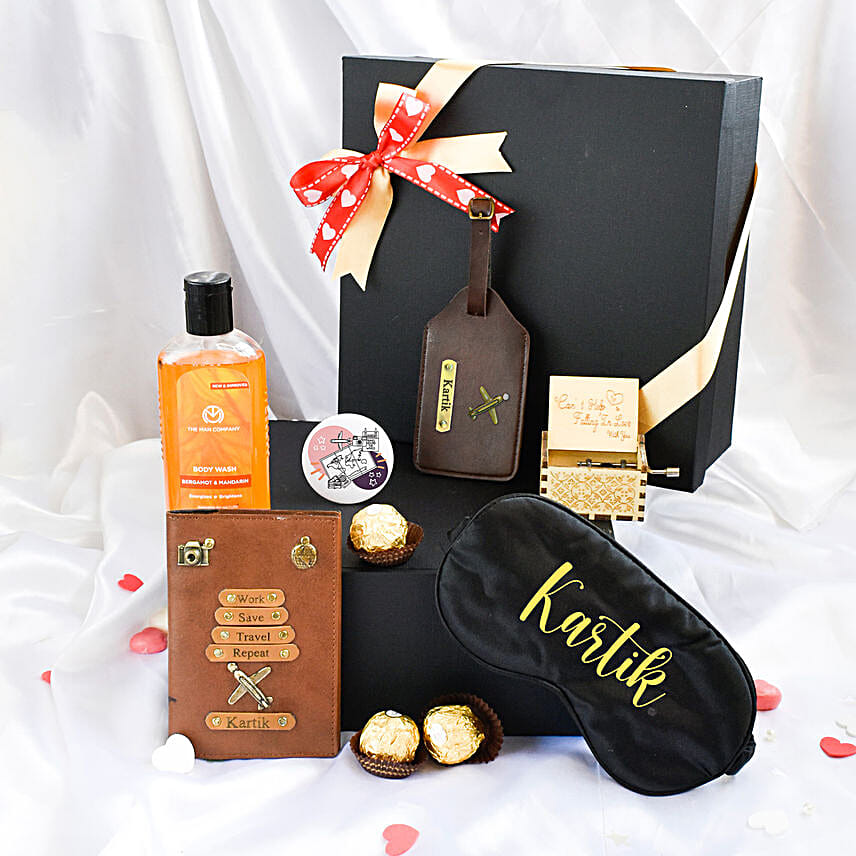 Personalised Mr Gentleman Valentine Gift Box