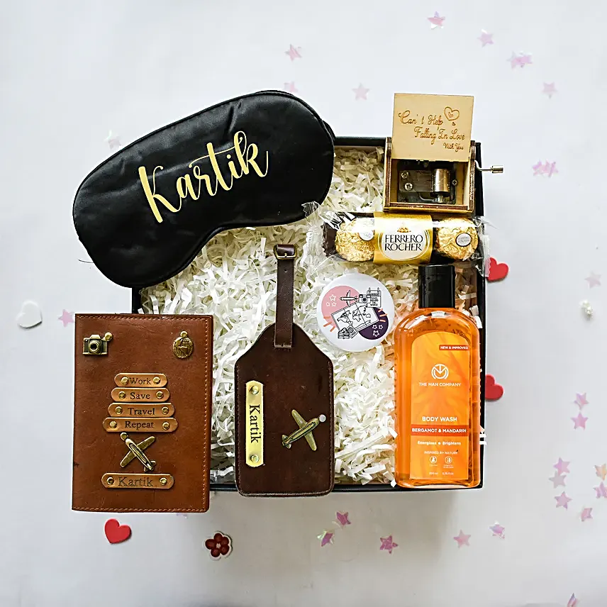 Personalised Mr Gentleman Valentine Gift Box