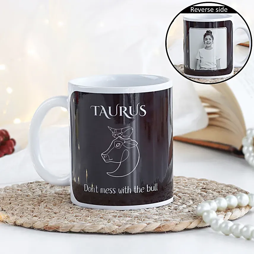 Personalised Mug For Taurus Friend