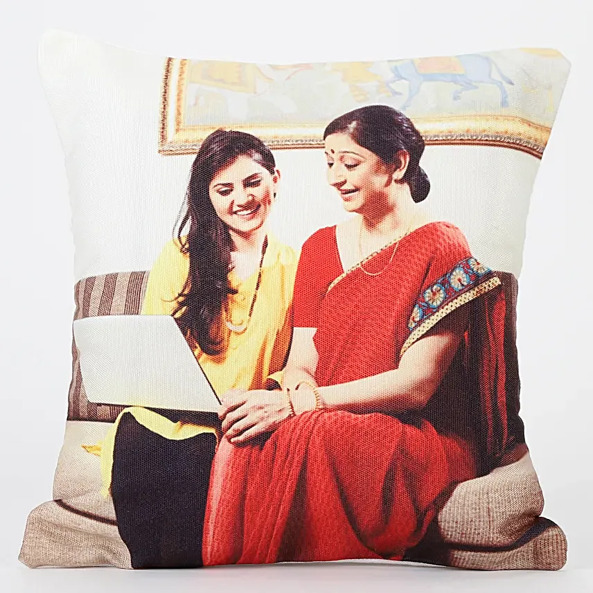 Online Mug & LED Cushion Combo For Mom