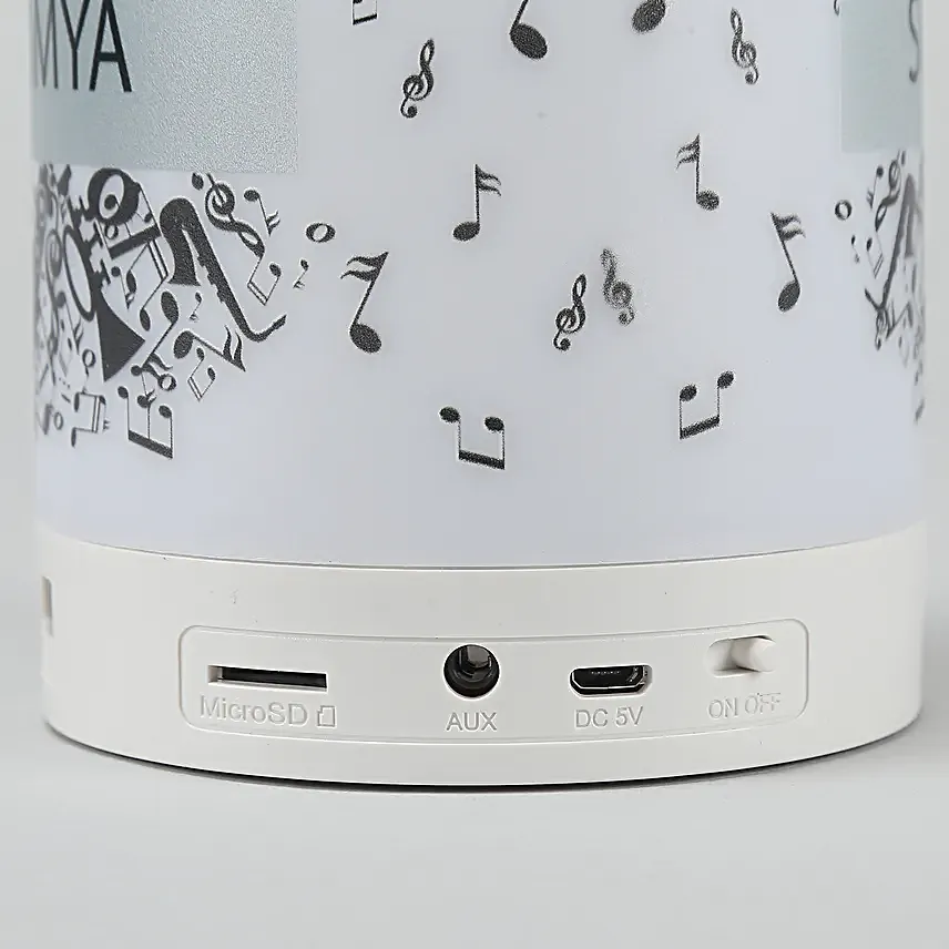 Personalised Musical Bluetooth LED Speaker