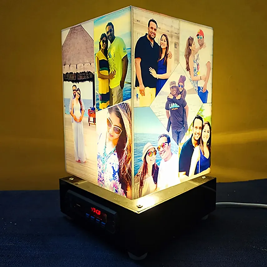 musical lamp with speaker