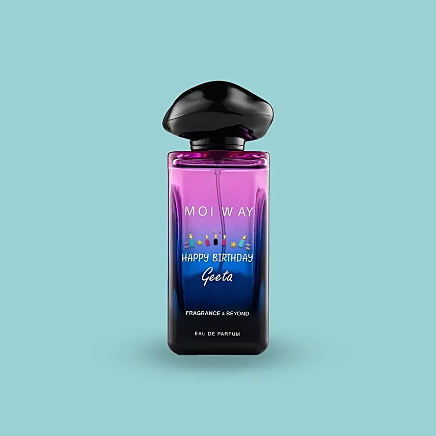 Personalised Musky Birthday Perfume For Her