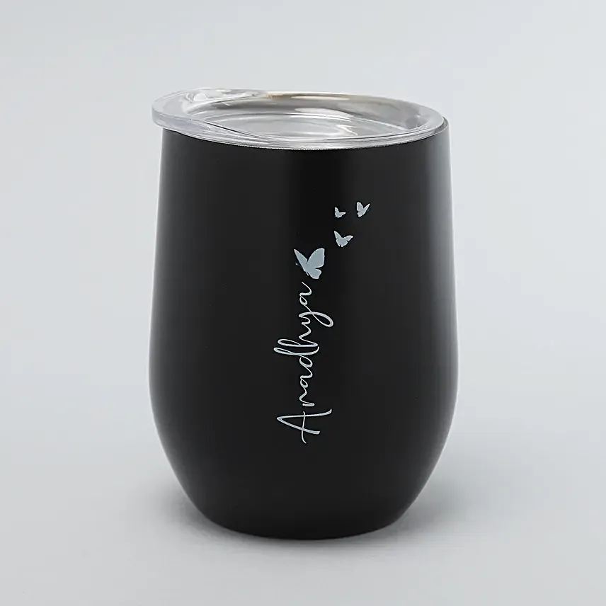 Personalised Name Black Mug