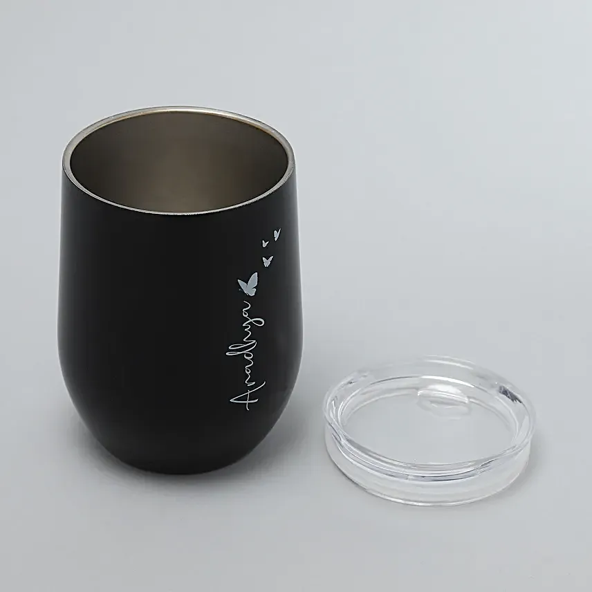 Personalised Name Black Mug