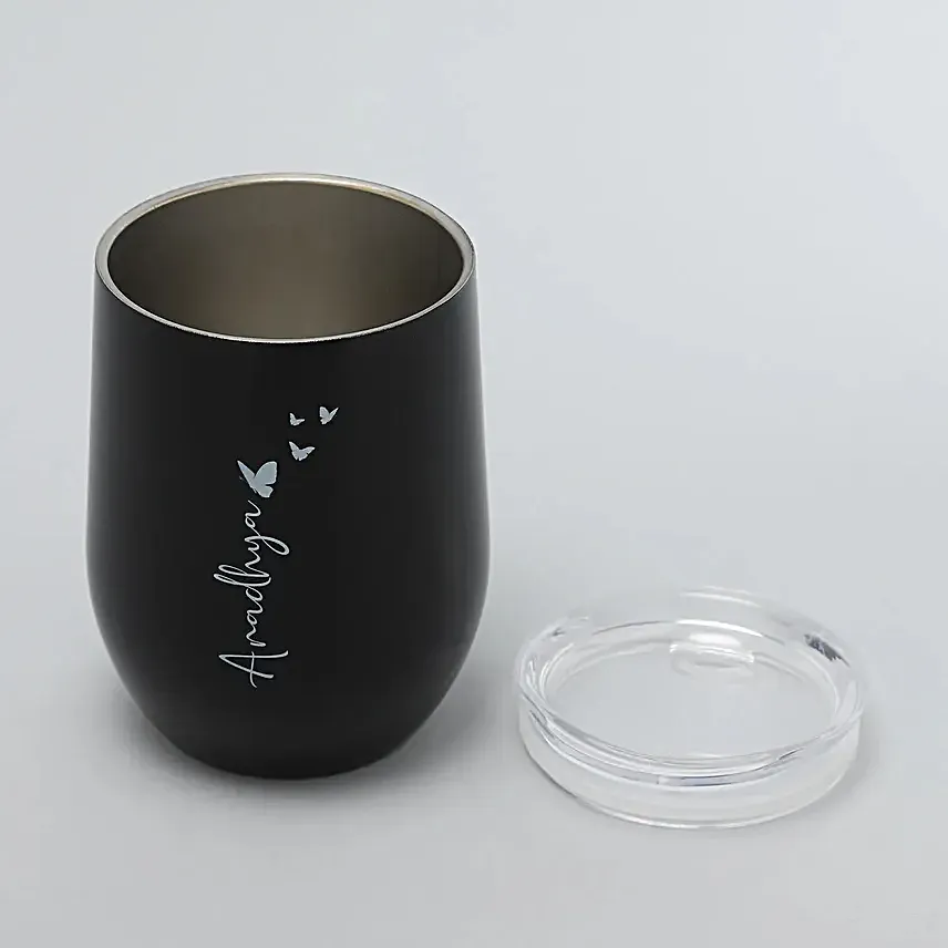 Personalised Name Black Mug
