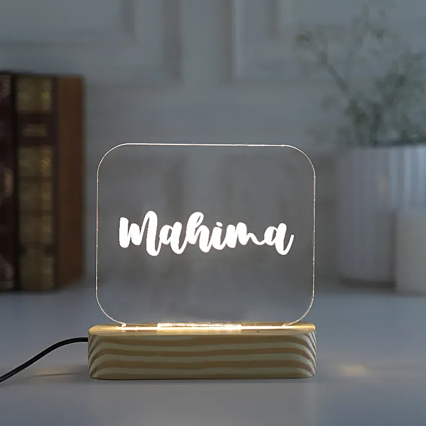 Personalised Name Lamp