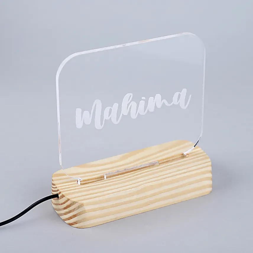 Personalised Name Lamp