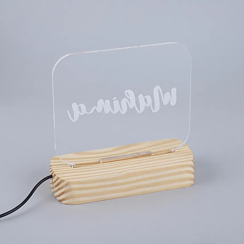 Personalised Name Lamp