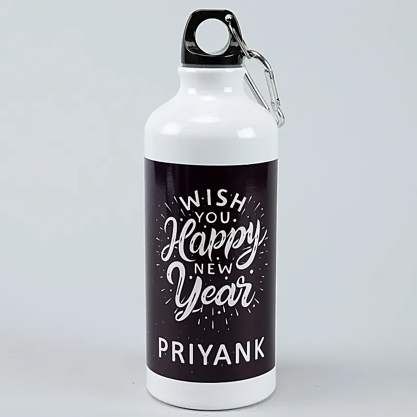 printed new year theme bottle n table top
