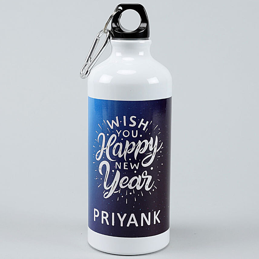 printed new year theme bottle n table top