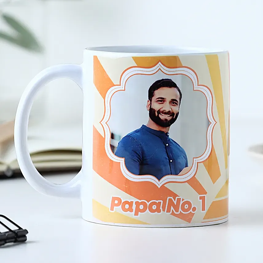 Personalised Papa No1 Mug