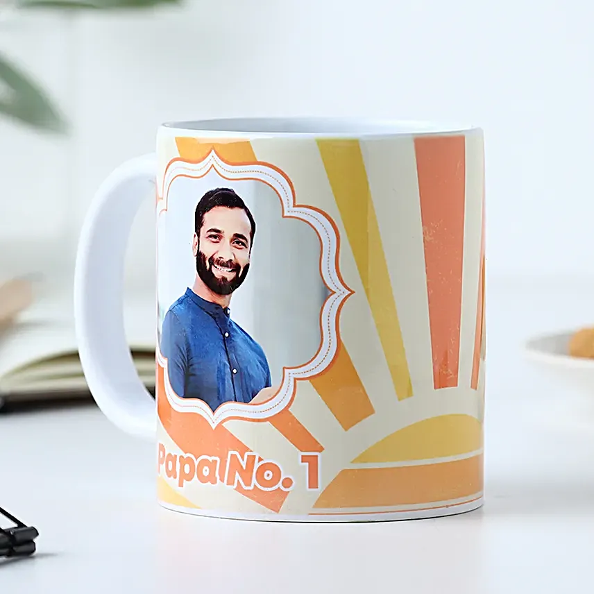 Personalised Papa No1 Mug