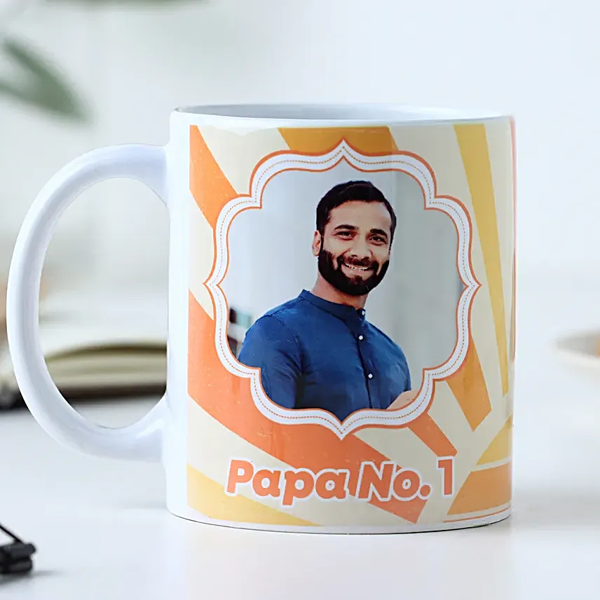 Personalised Papa No1 Mug