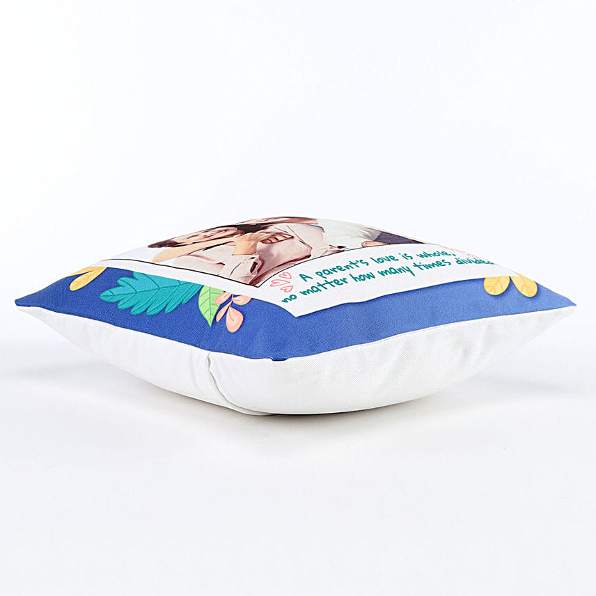 online personalised parents love cushion