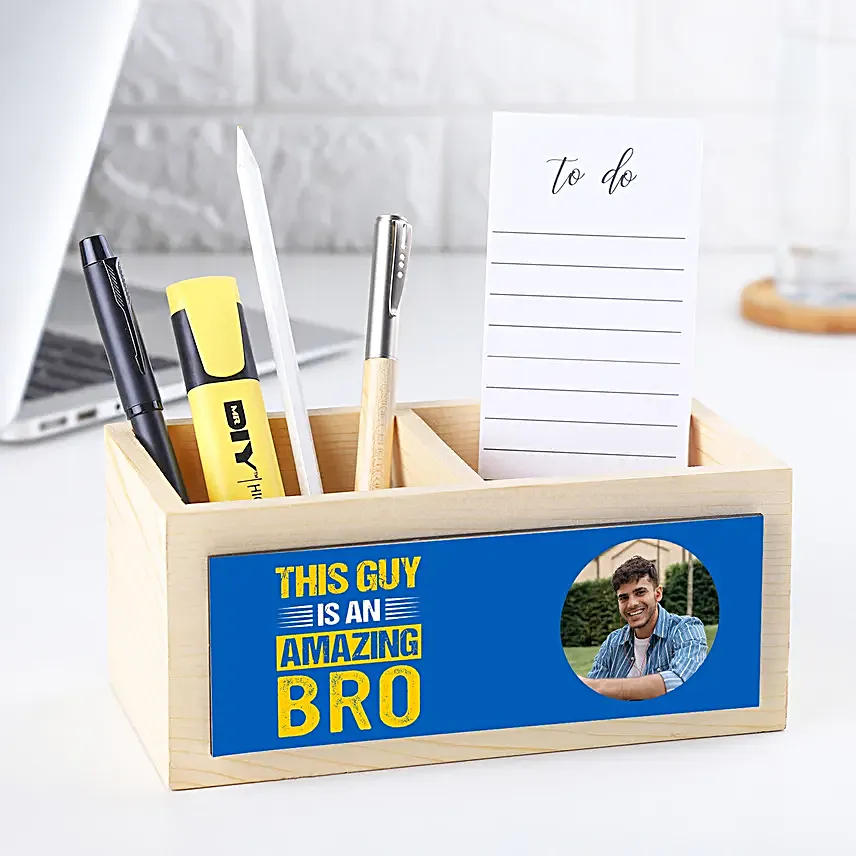 Personalised Pen Organiser For Brother