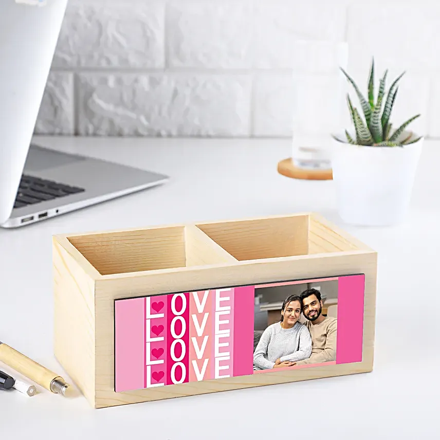 Personalised Pen Stand Gift