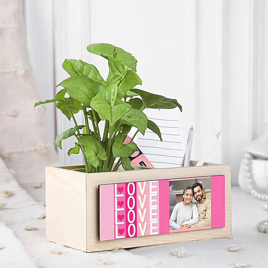 Personalised Pen Stand Gift