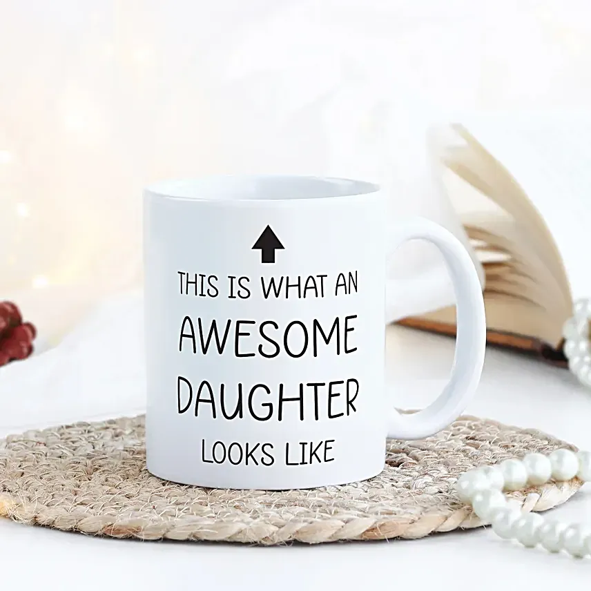 Personalised Perfect Daughter Mug