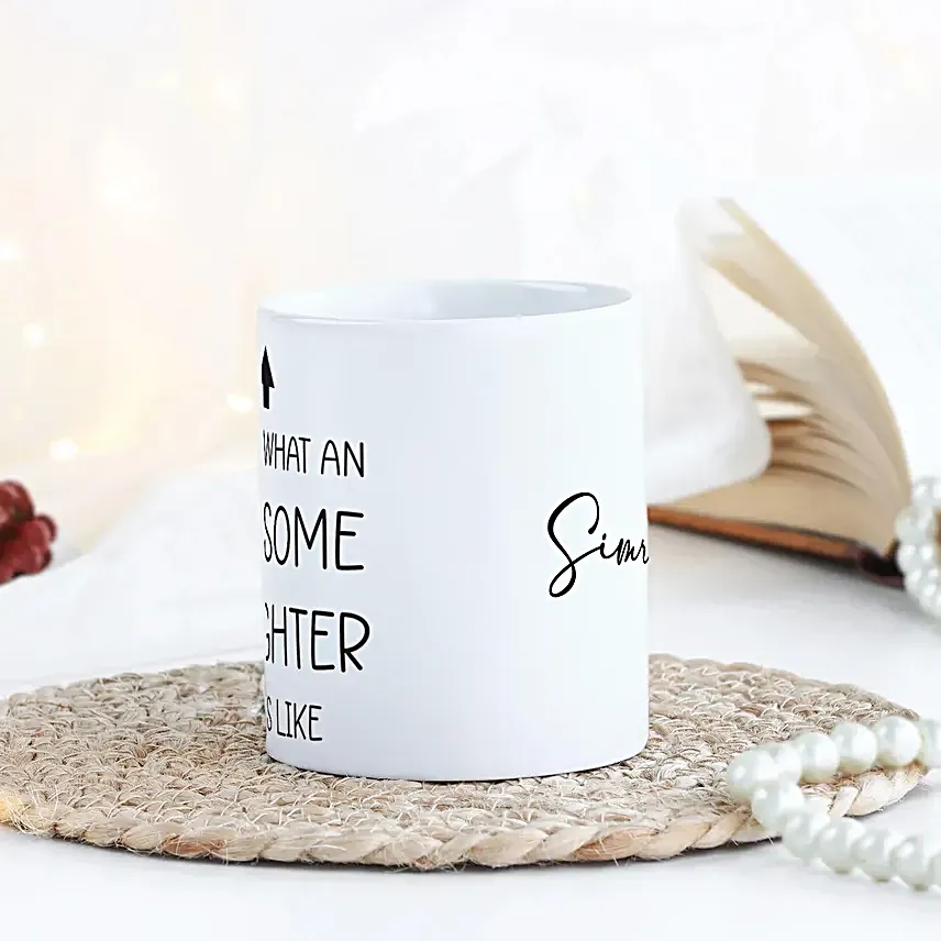 Personalised Perfect Daughter Mug