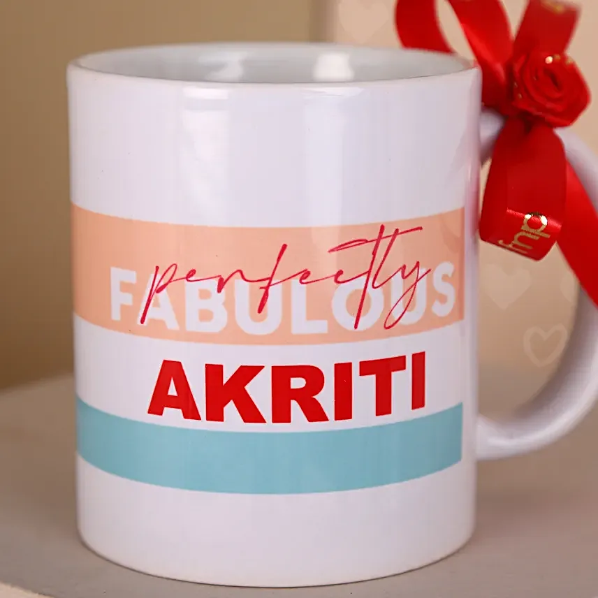 Personalised Perfectly Fabulous Mug Hand Delivery
