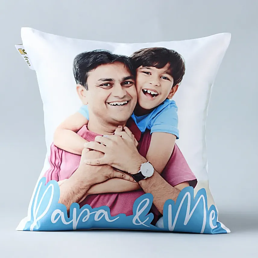 Personalised Photo Cushion For Him