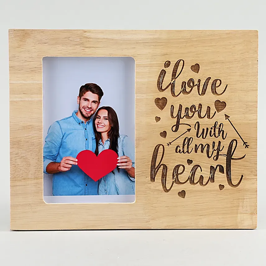 photo frame for valentines day online