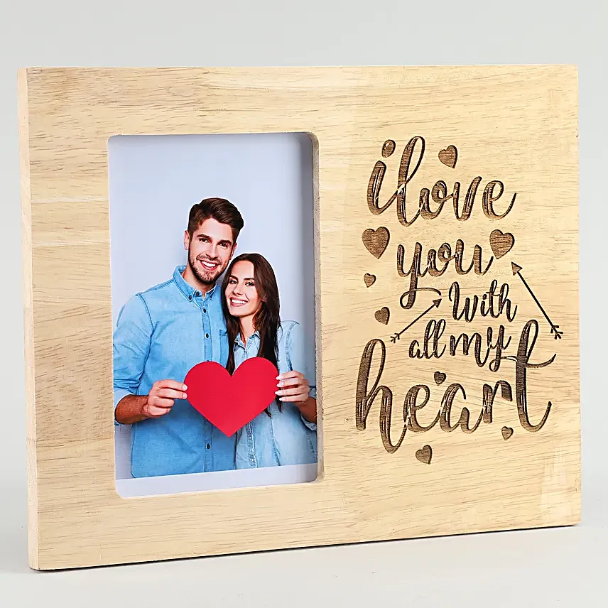 photo frame for valentines day online