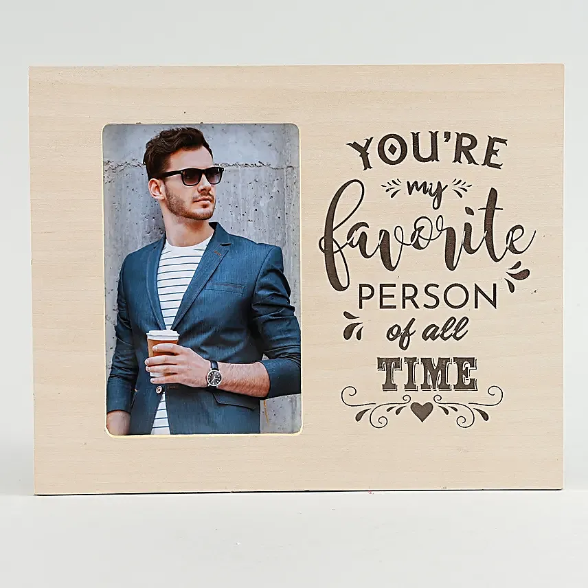 vday theme photo frame for him
