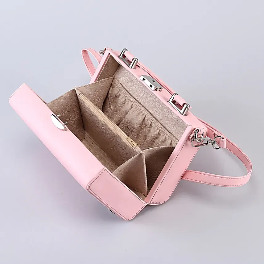 Personalised Pink Box Bag