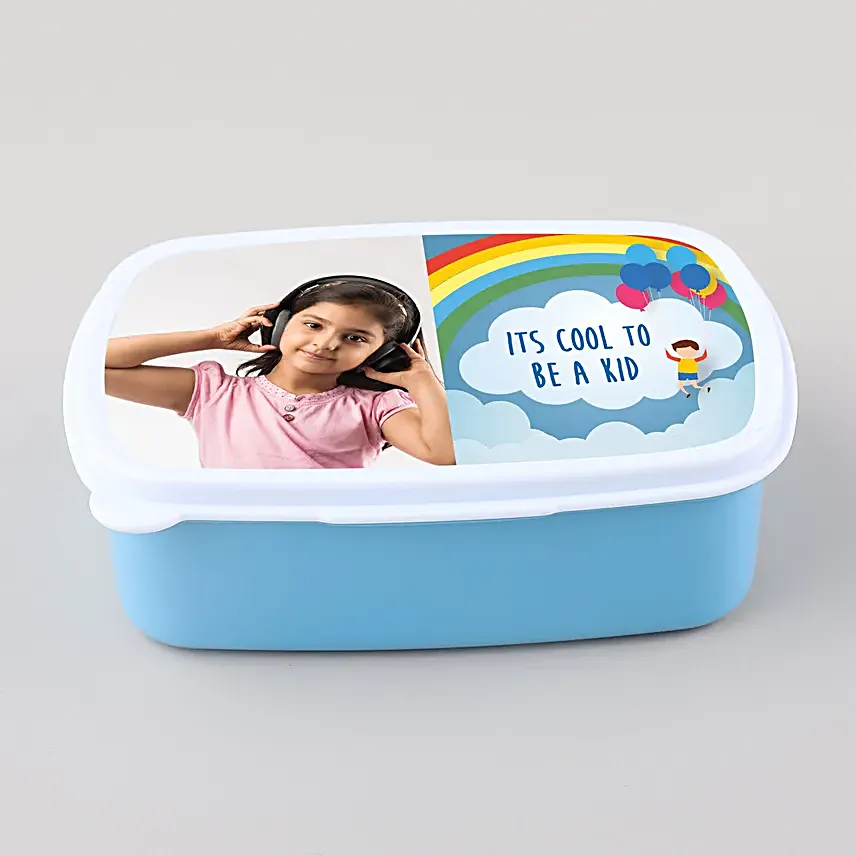 Personalised Rainbow Kids Lunch Box