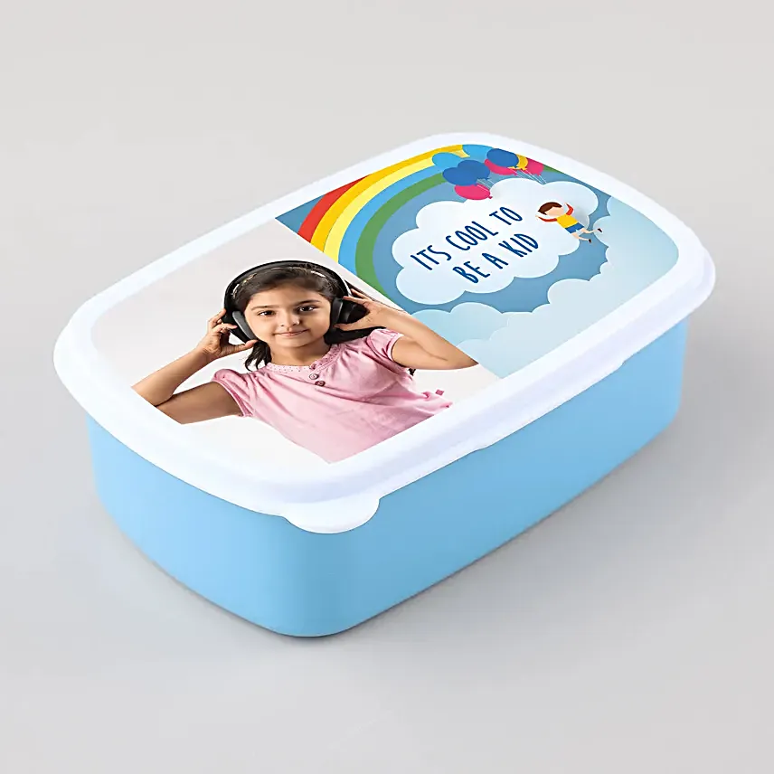 Personalised Rainbow Kids Lunch Box