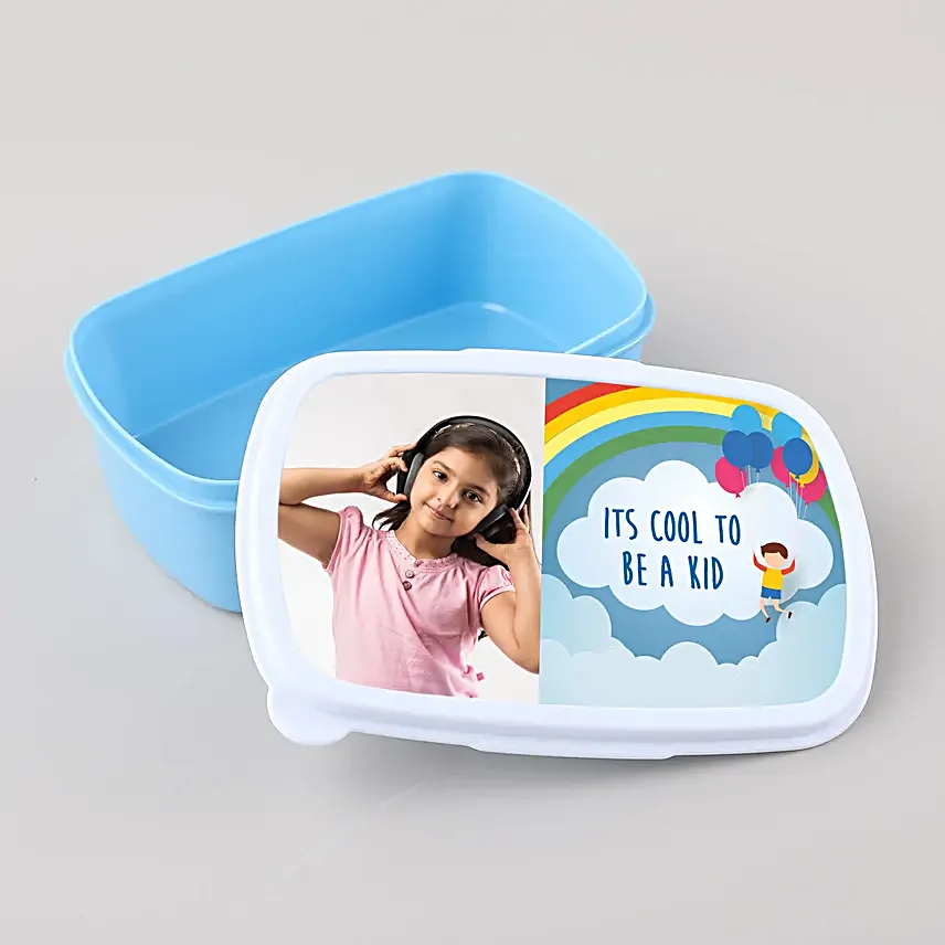 Personalised Rainbow Kids Lunch Box
