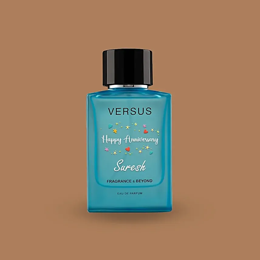 Personalised Refreshing Anniversary Perfume For Him