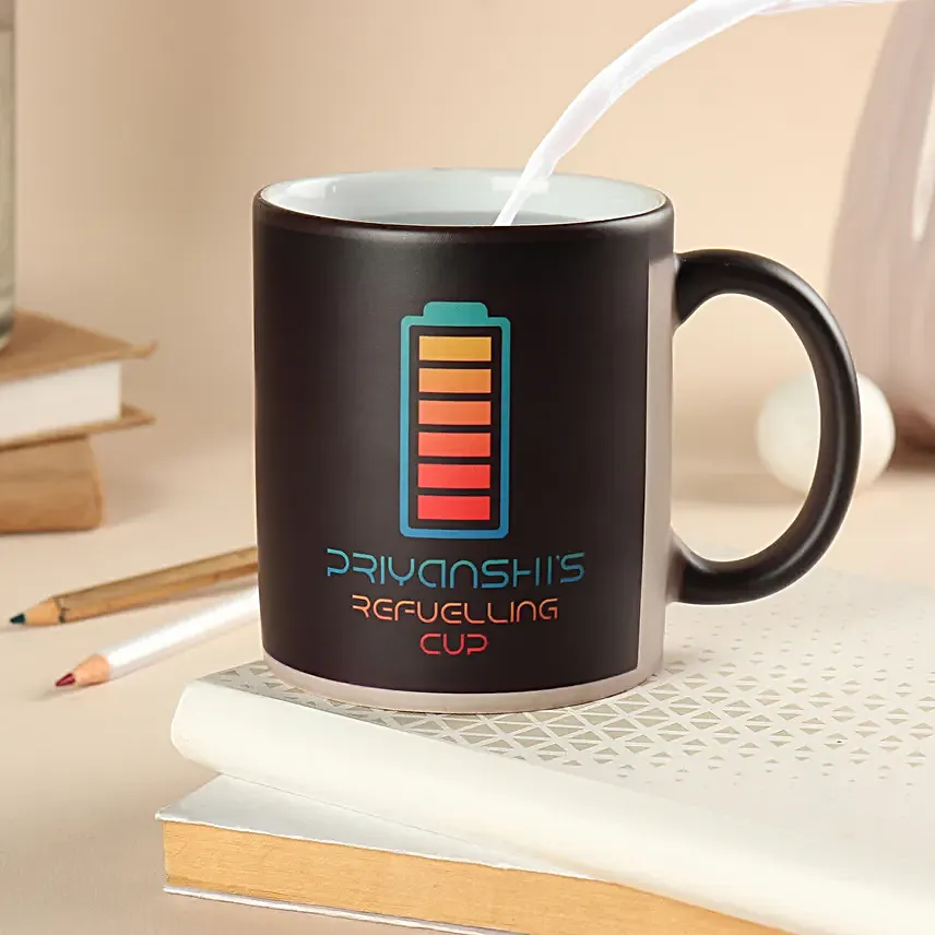 Personalised Refuelling Club Magic Mug Hand Delivery