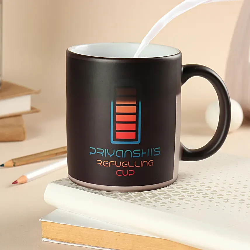 Personalised Refuelling Club Magic Mug Hand Delivery