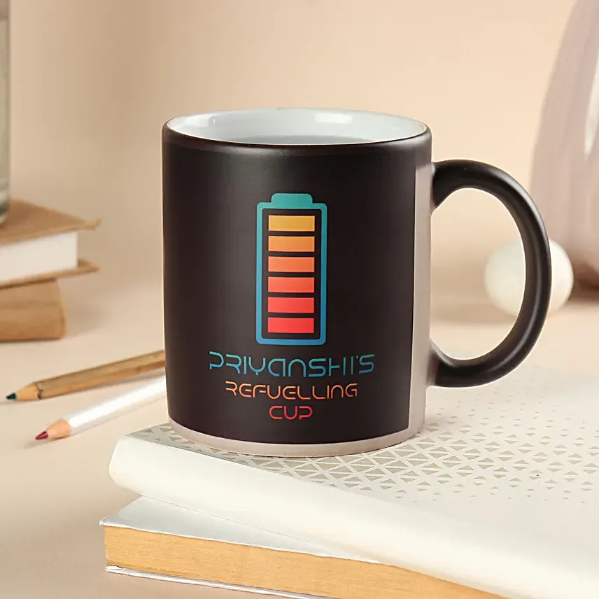 Personalised Refuelling Club Magic Mug Hand Delivery
