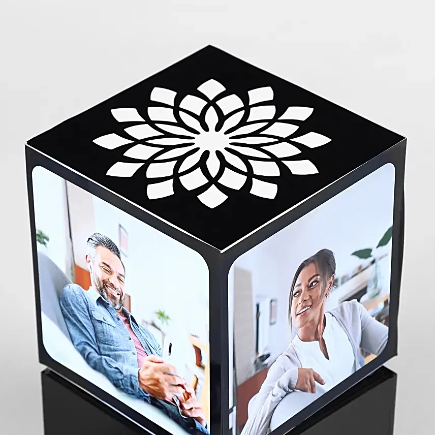 Personalised Revolving Photo Lamp